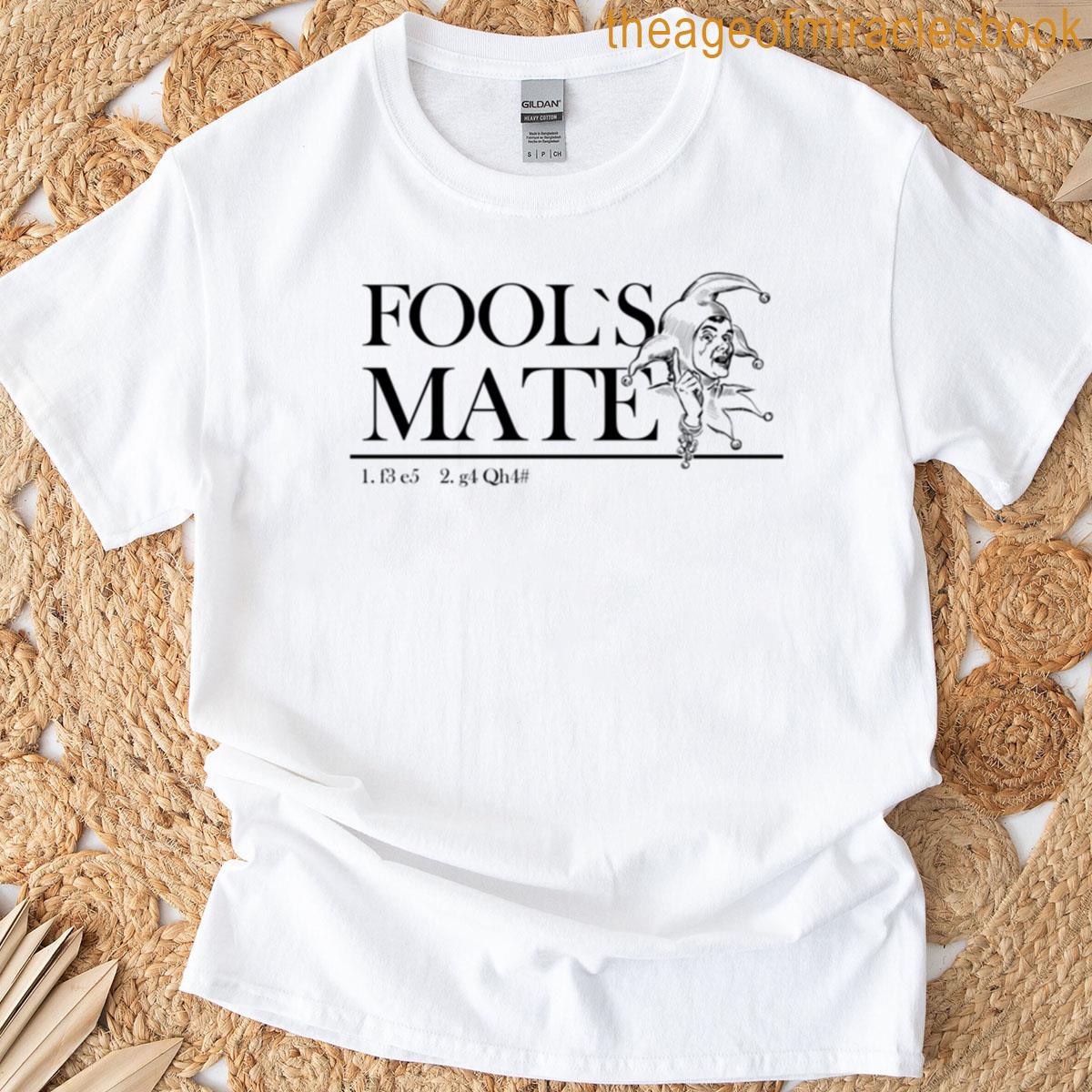Fools Mate – Fastest Checkmate In Chess History T-shirt
