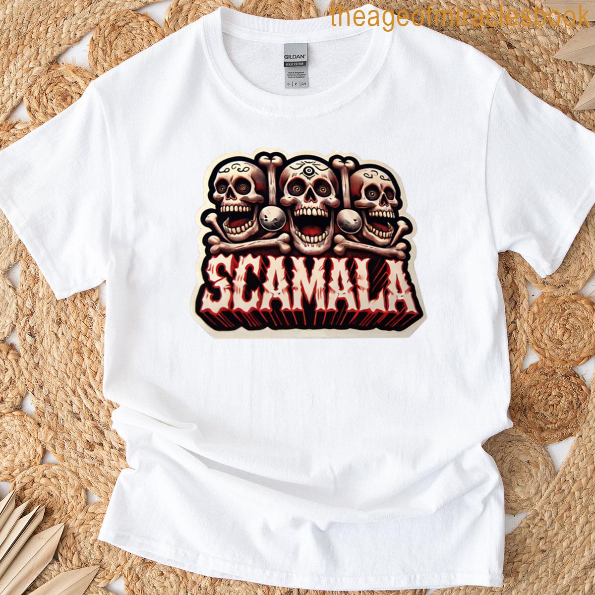 Funny Scamala Harris For President T-shirt