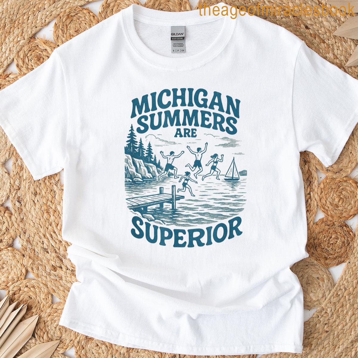 Great Lakes Summer Design T-shirt