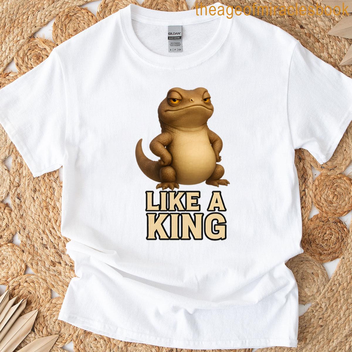 Lizard King Rule With Confidence T-shirt