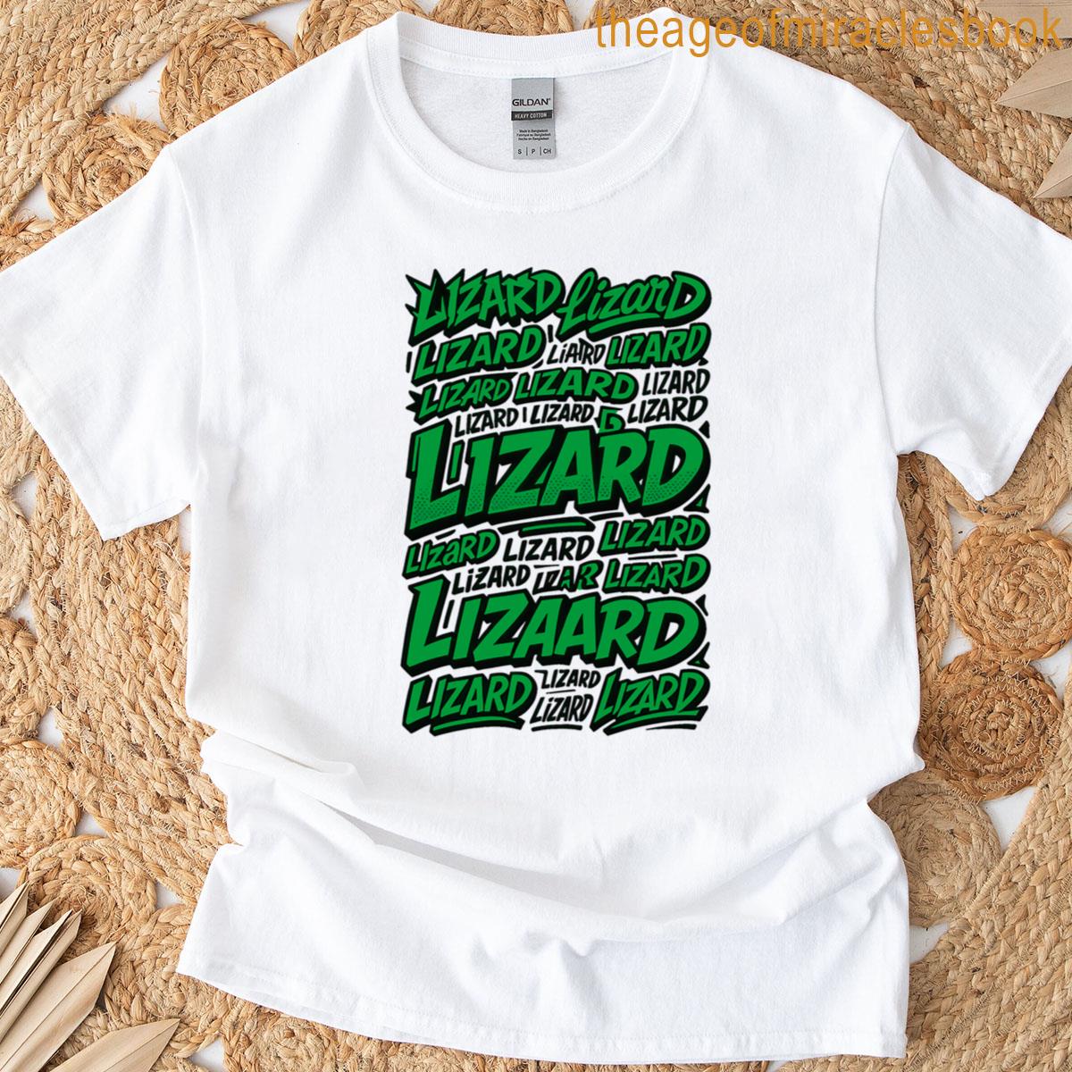 Lizard Lizard Meme -2 Oversized T-shirt