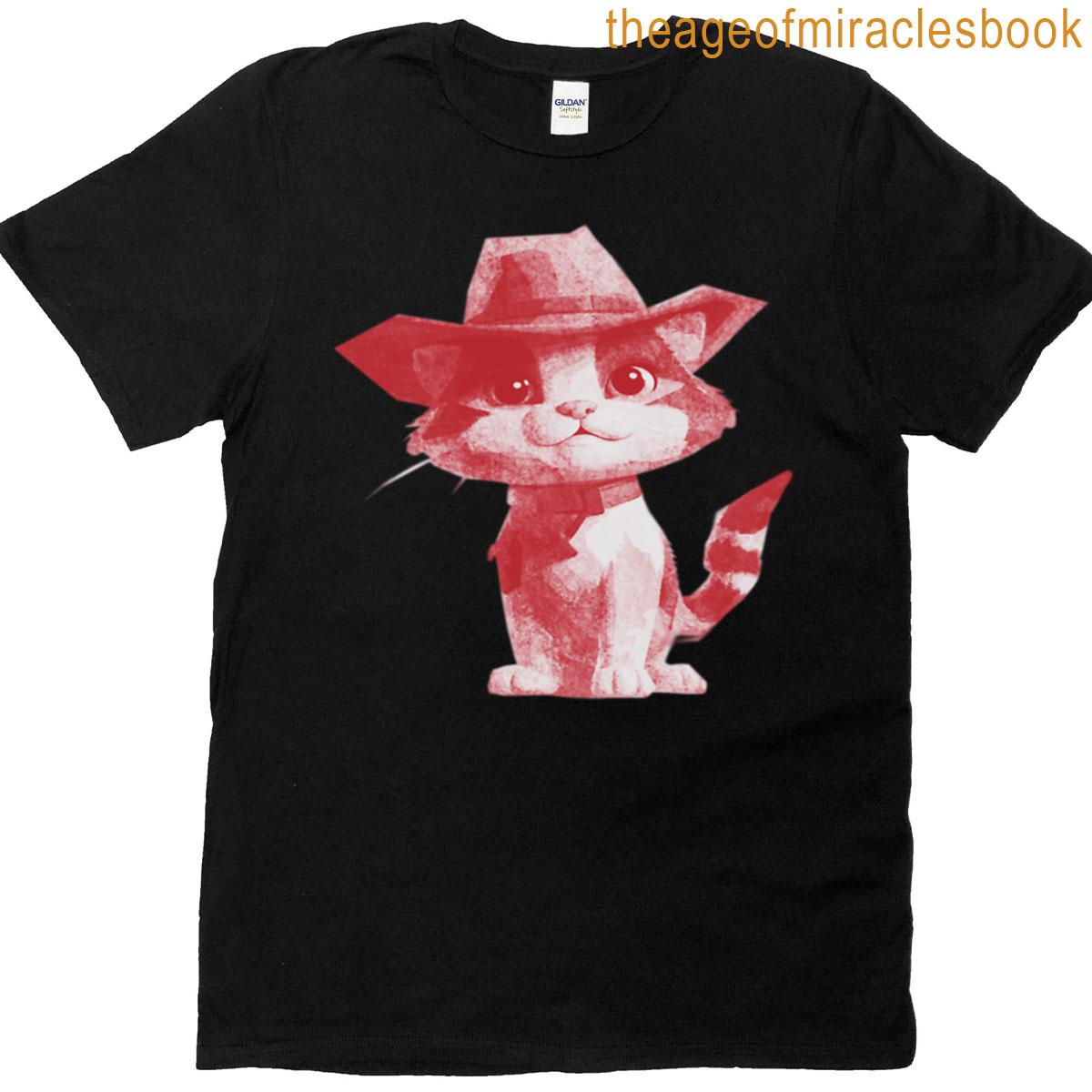 Meowdy Cowboy Cat T-shirt