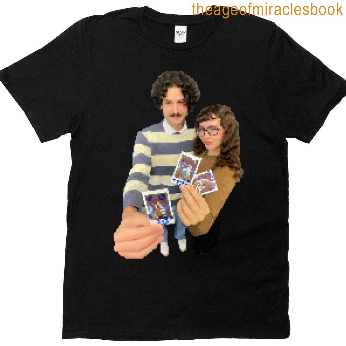 Pixel Enya And Drew Polaroid T-shirt