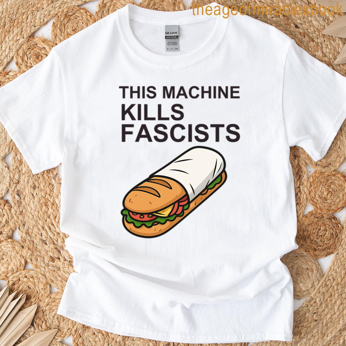 This Machine Kills Fascists Oversized T-shirt