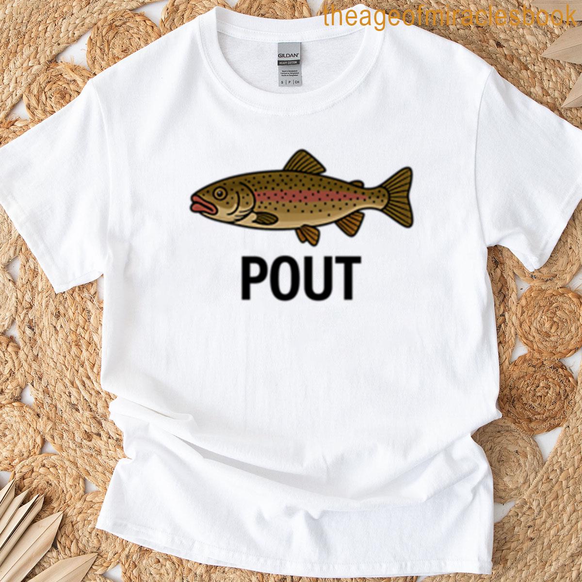 Trout Pout – Rainbow Trout T-shirt