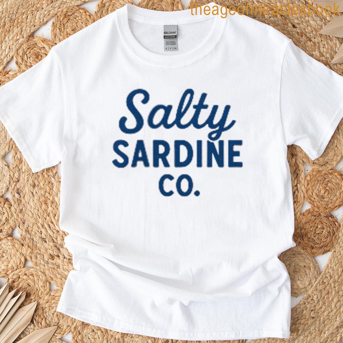 Vintage Sardine Can Design T-shirt