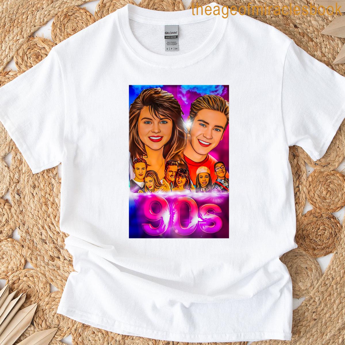 90s Tv Couples Oversized T-shirt
