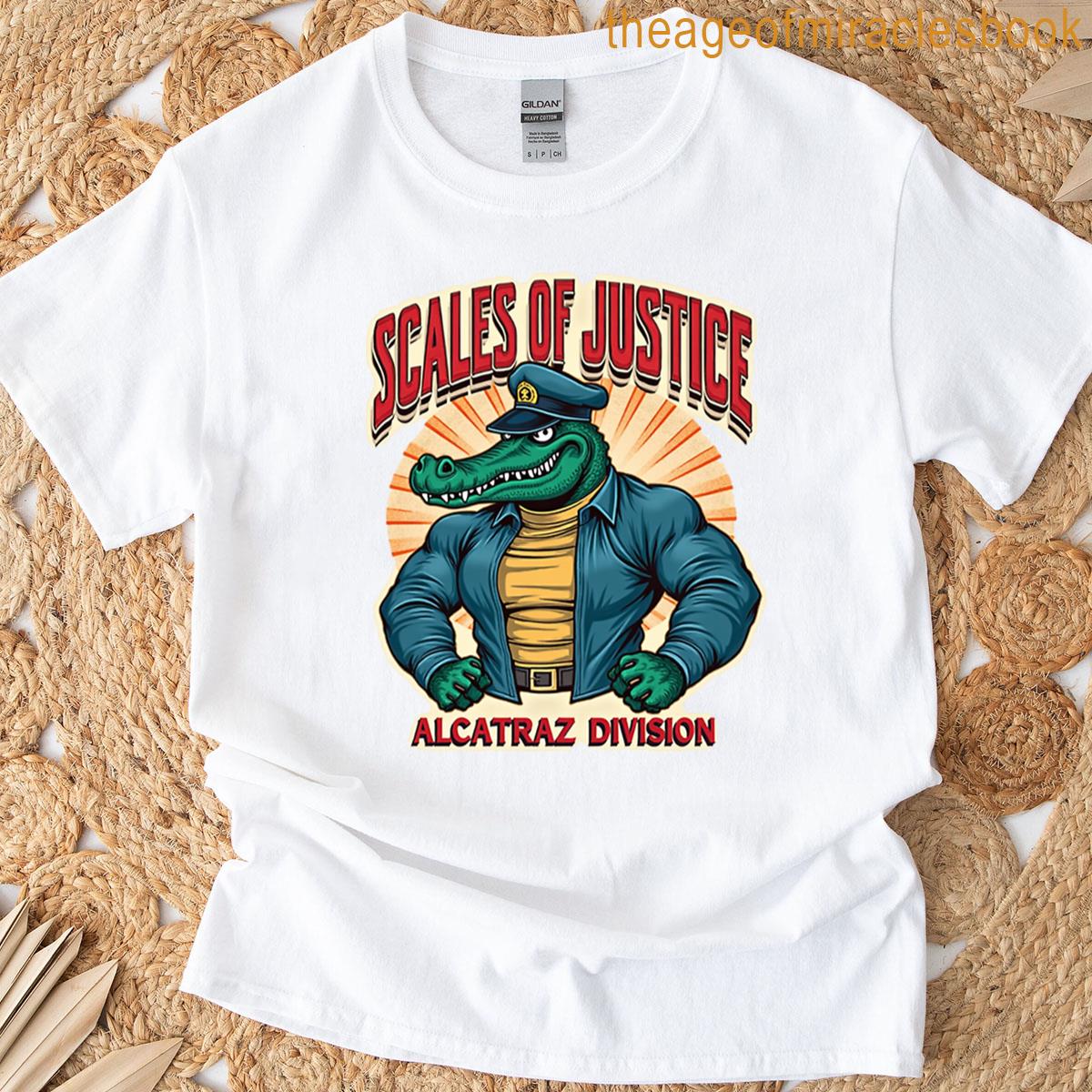 Alligator Alcatraz Prison Guard Oversized T-shirt