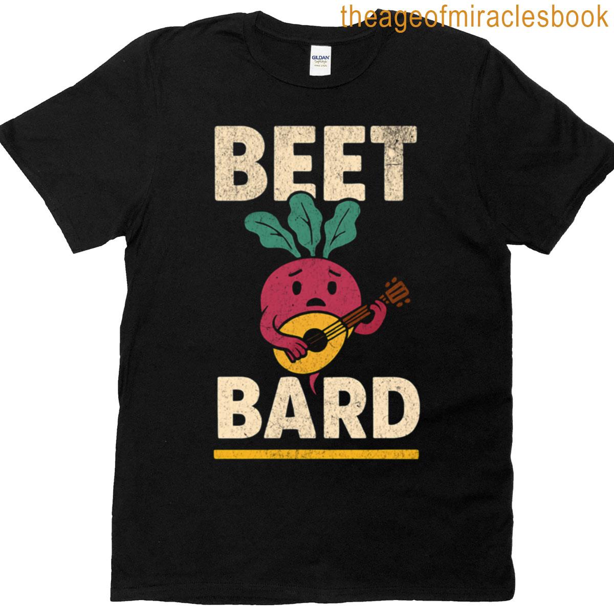 Beet Bard Funny Musical Vegetable T-shirt