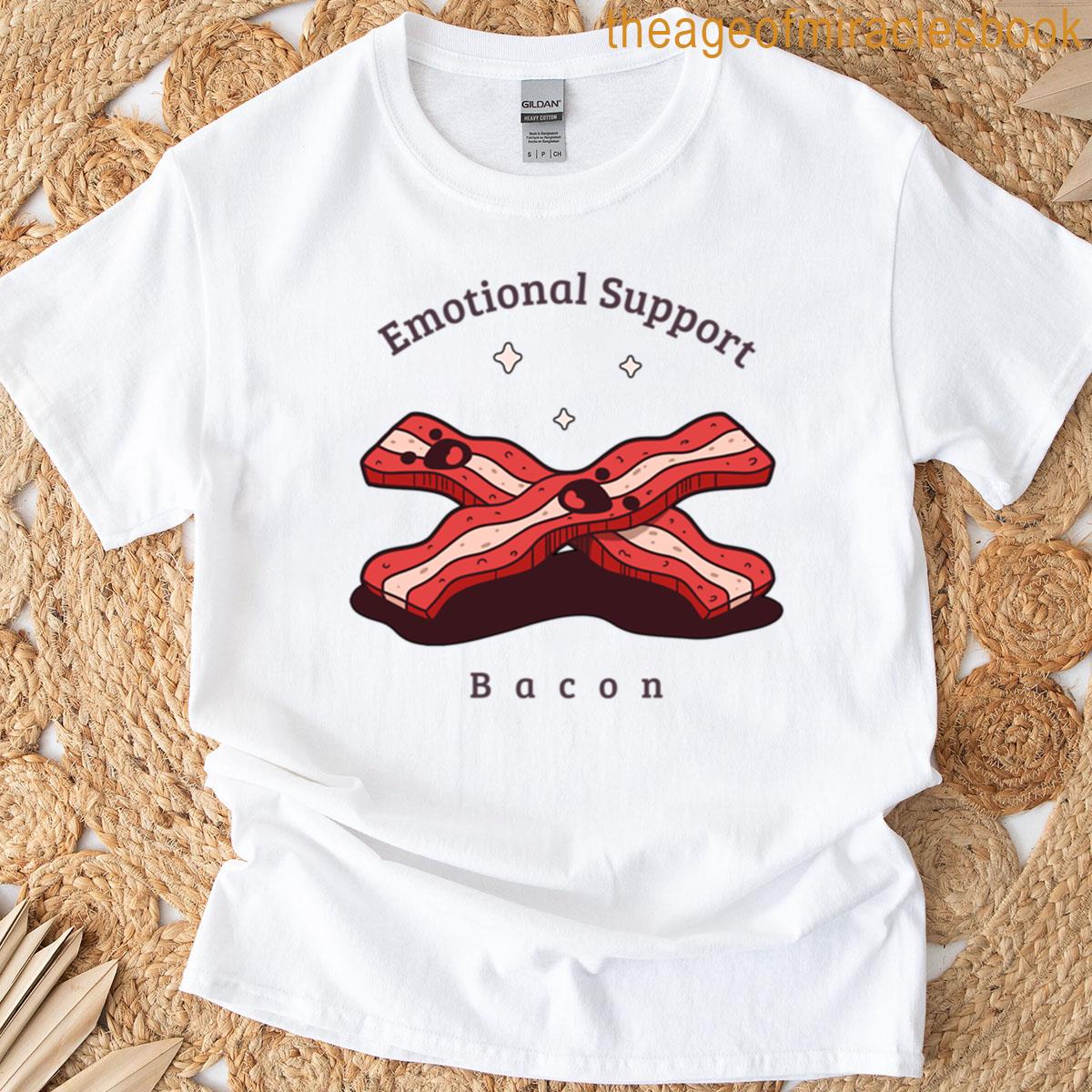 Emotional Support Bacon Oversized T-shirt