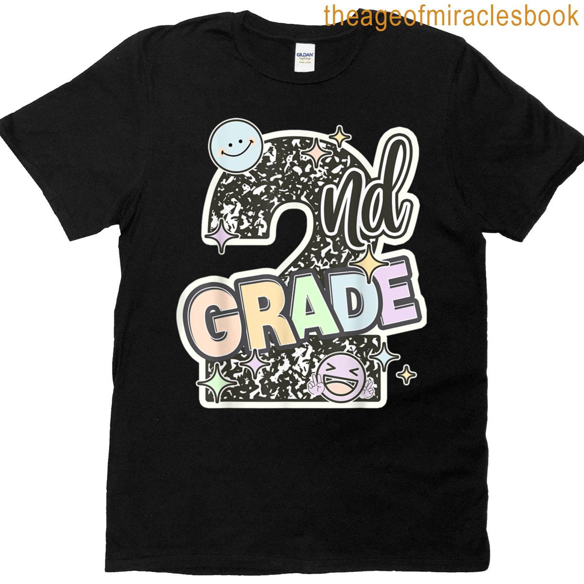 First Day Of Second Grade Composition Notebook Teacher T-shirt