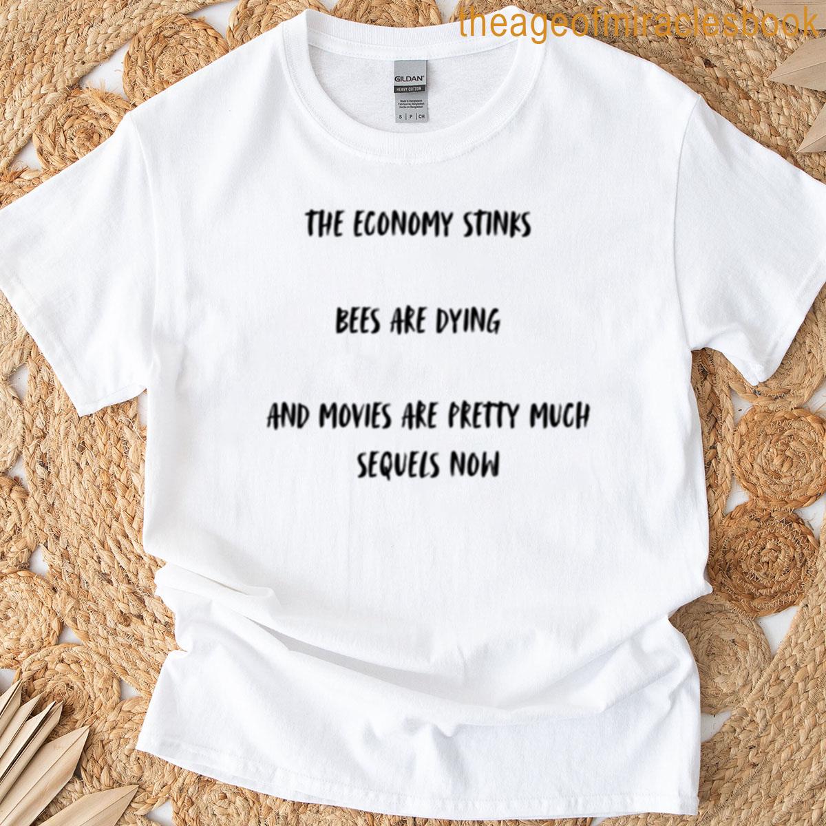 Funny Sarcastic Quote About Life Bees Sequels Oversized T-shirt