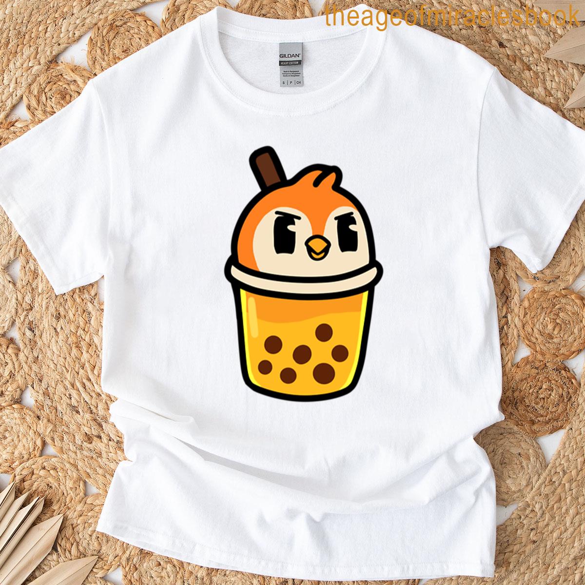 Funny Yellow Boba Tea T-shirt