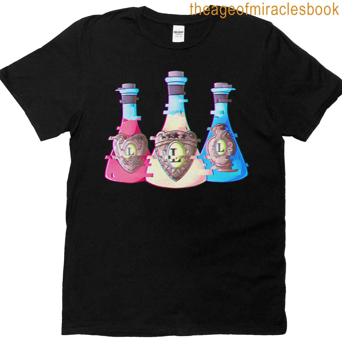 Infusion Bottles Tear Boxy T-shirt