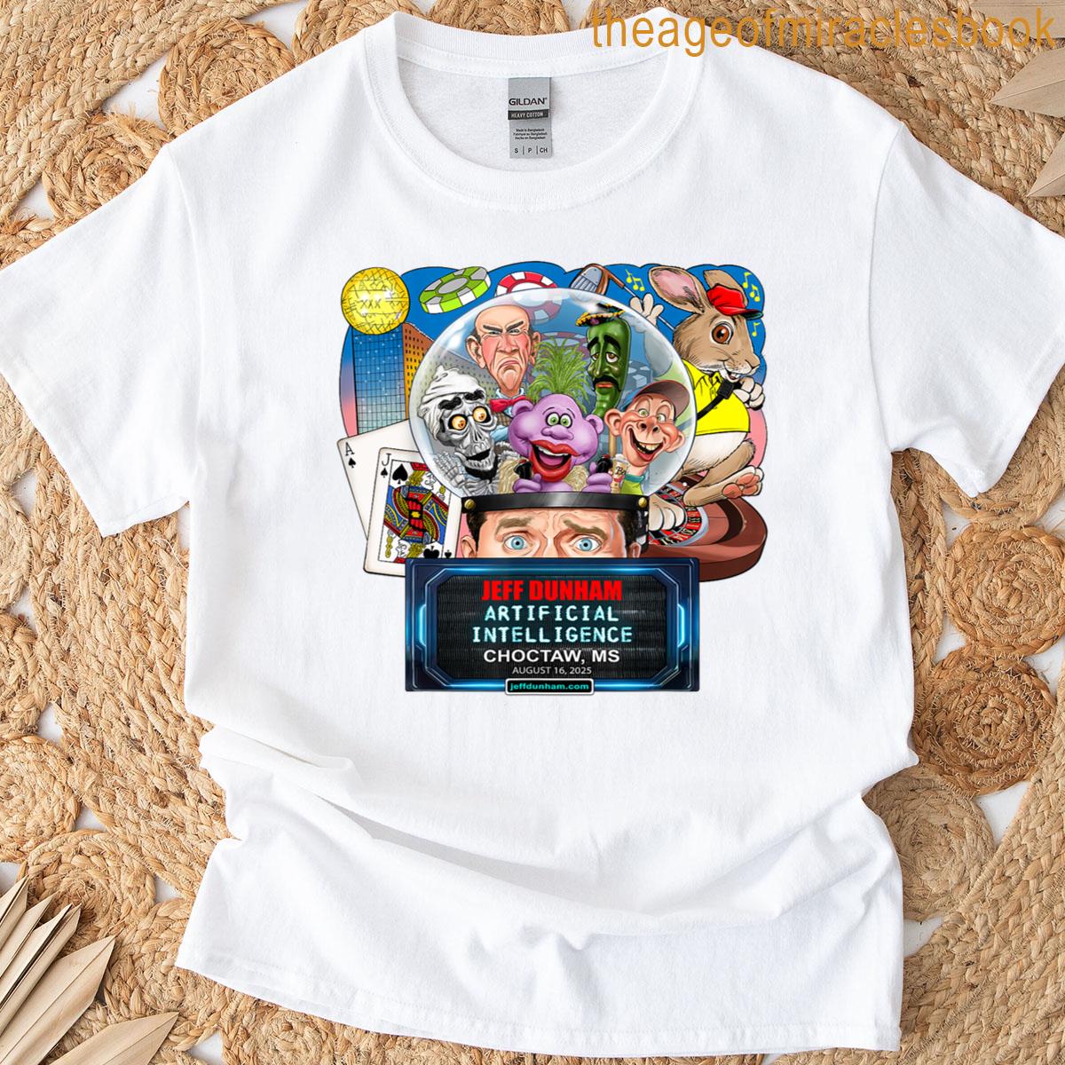 Jeff Dunham Choctaw Ms 2025 T-shirt