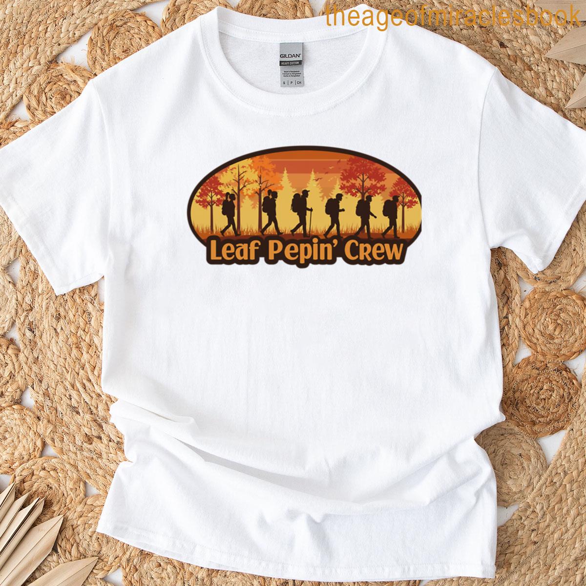Leaf Peepin Crew T-shirt