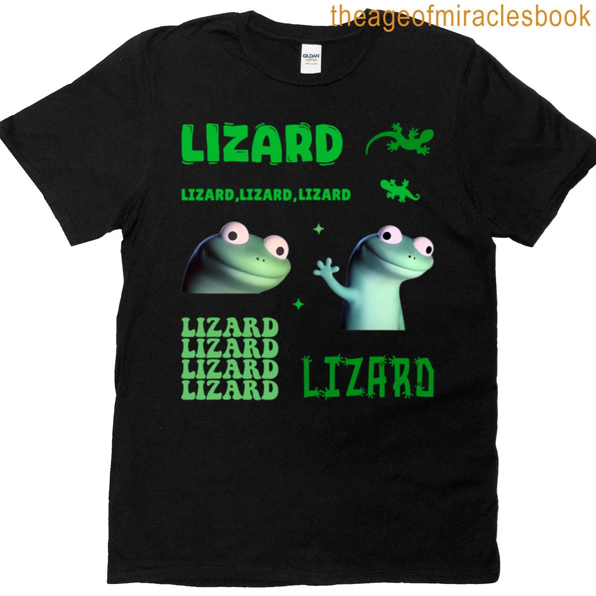 Lizard Lizard Lizard Meme Pack T-shirt