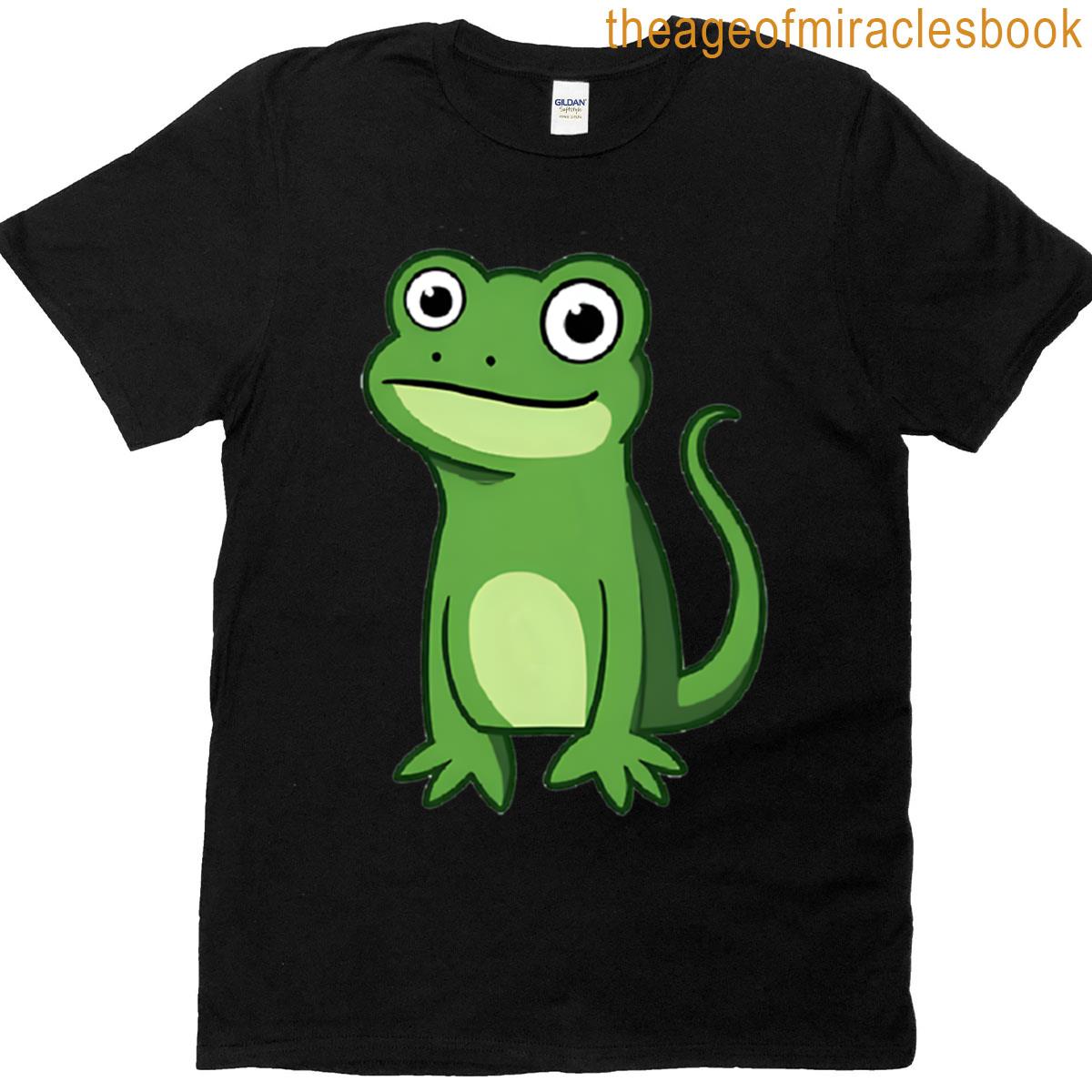 Lizard Meme Absurd Reptile Oversized T-shirt
