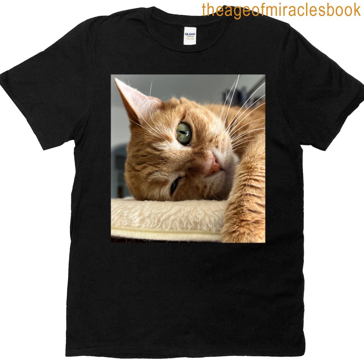 Lucy Relaxing On Her Cat Tree – Chill T-shirt