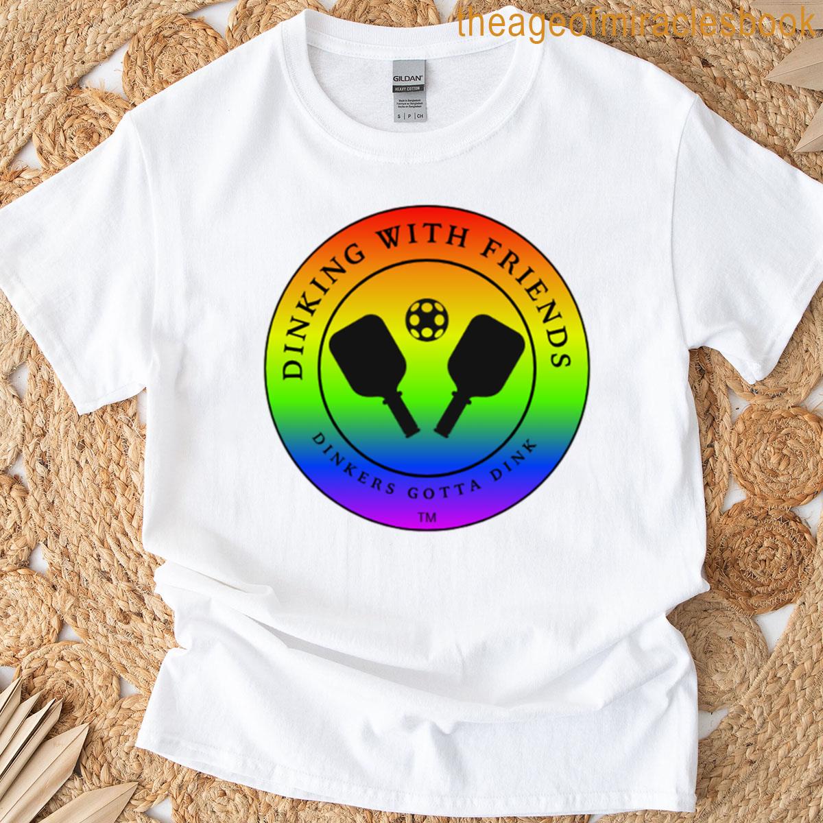 Pride Dinking With Friends 3 T-shirt