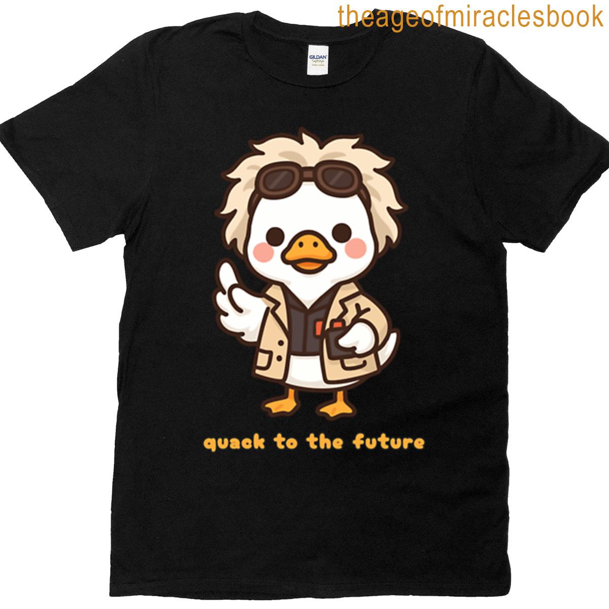 Quack To The Future Oversized T-shirt