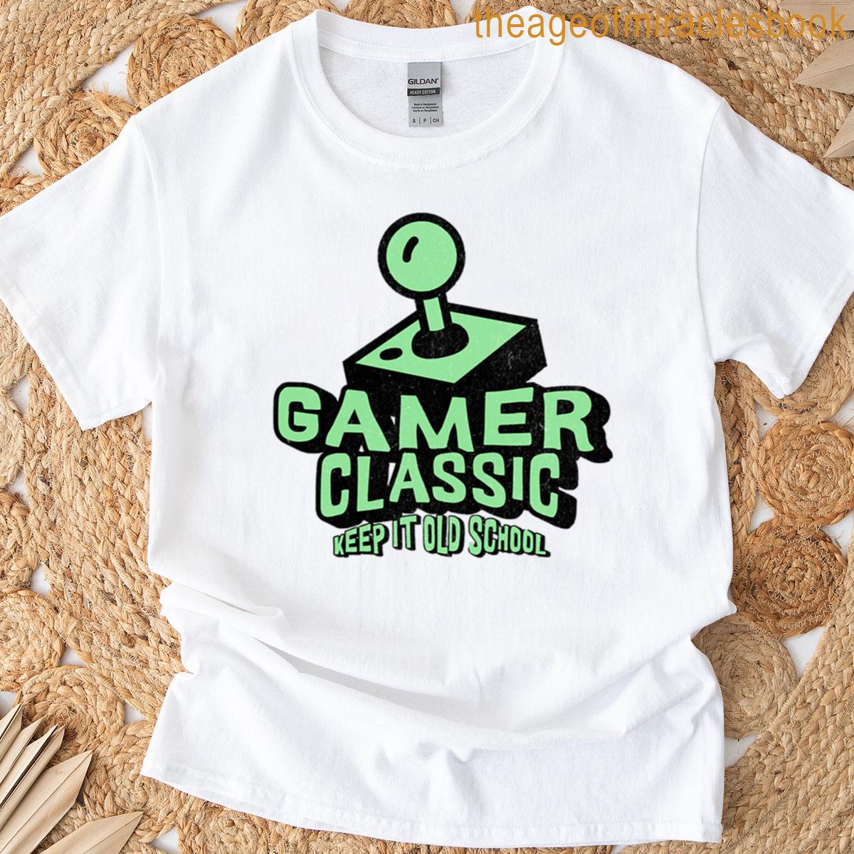 Retro Game Designs Keep It Old School T-shirt