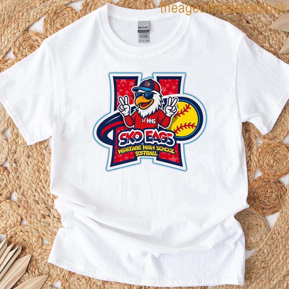 Sko Eags – Heritage Softball Eagles Premium T-shirt
