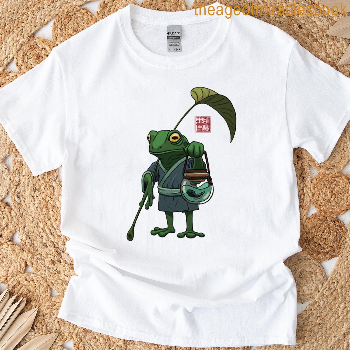 A Frog And His Son Oversized T-shirt