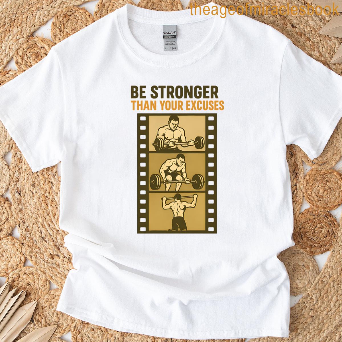 Be Stronger Than Your Excuses Oversized T-shirt
