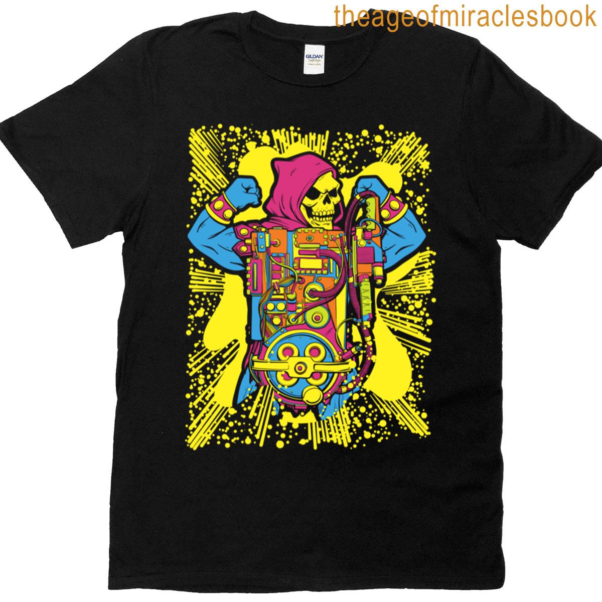Ghostbusting Skeletor T-shirt