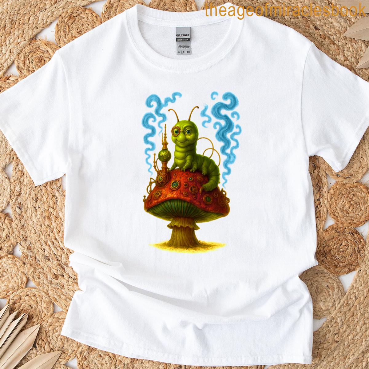 Hookah Smoking Caterpillar T-shirt