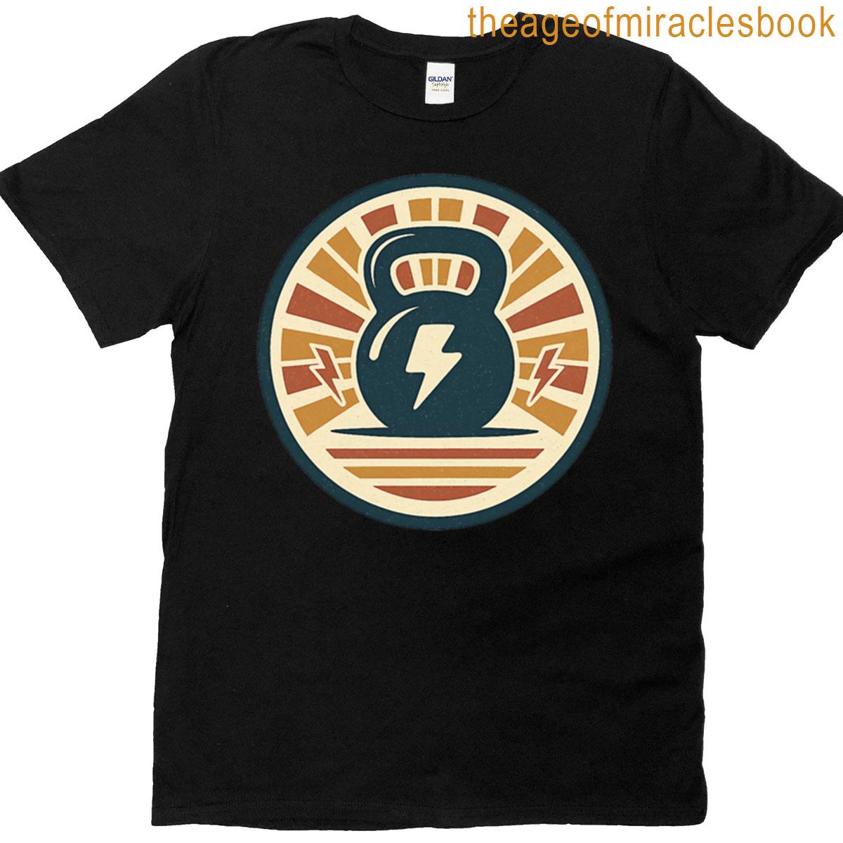 Kettlebell Retro Burst T-shirt