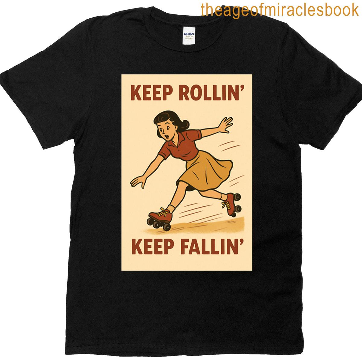 Roller Skating Queen T-shirt