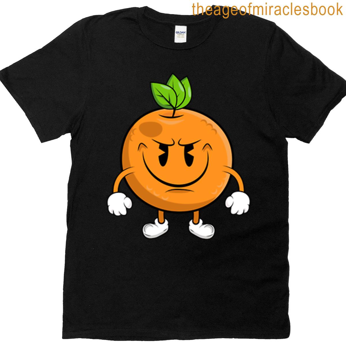 Sassy Orange Oversized T-shirt