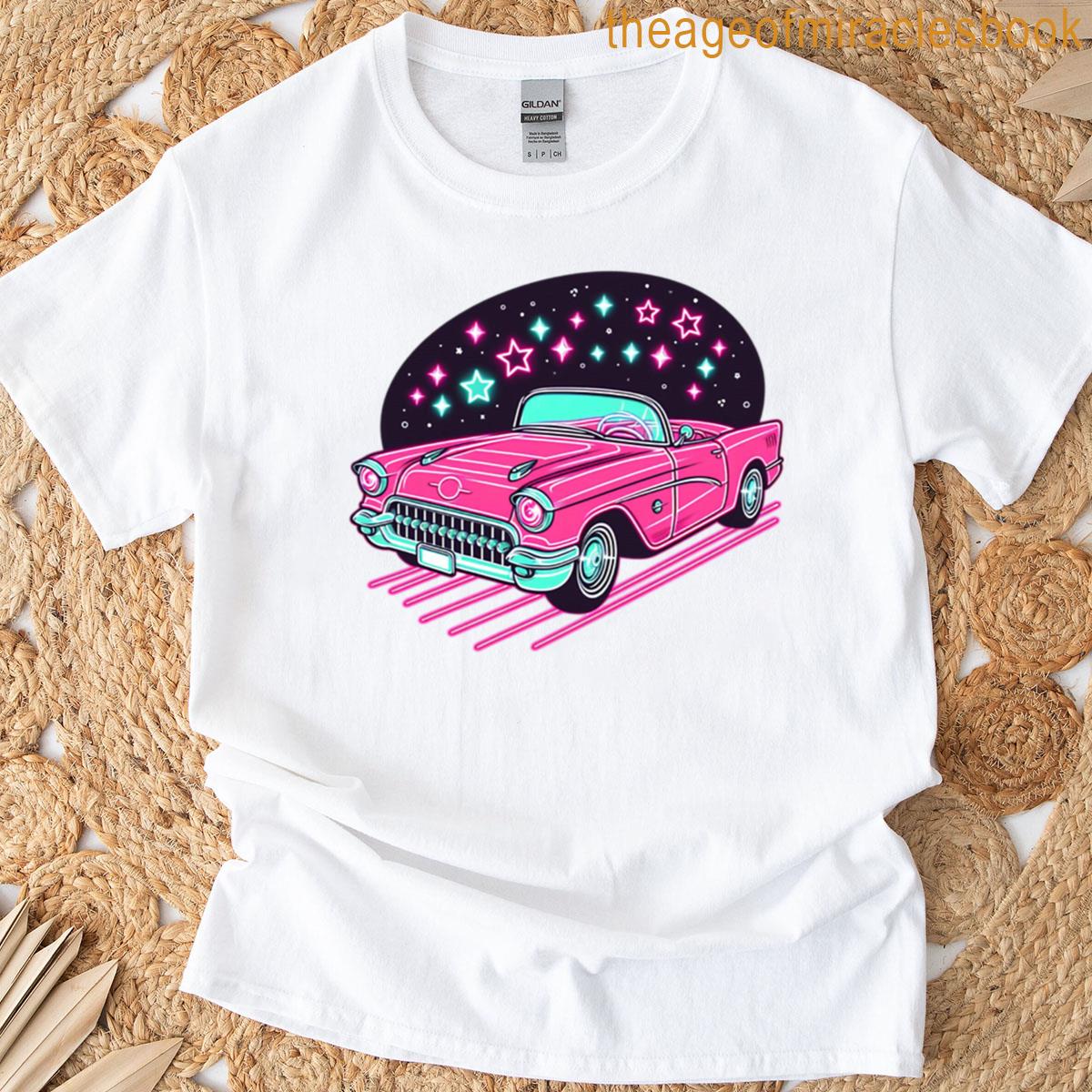Vintage Neon Car T-shirt