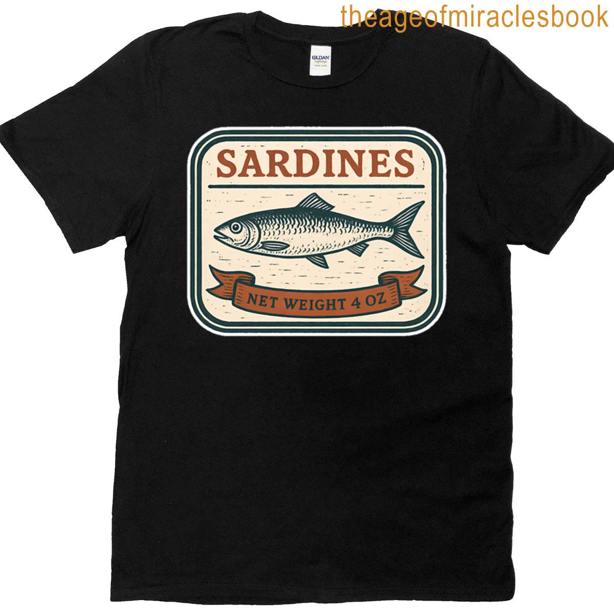 Vintage Sardine Tin T-shirt