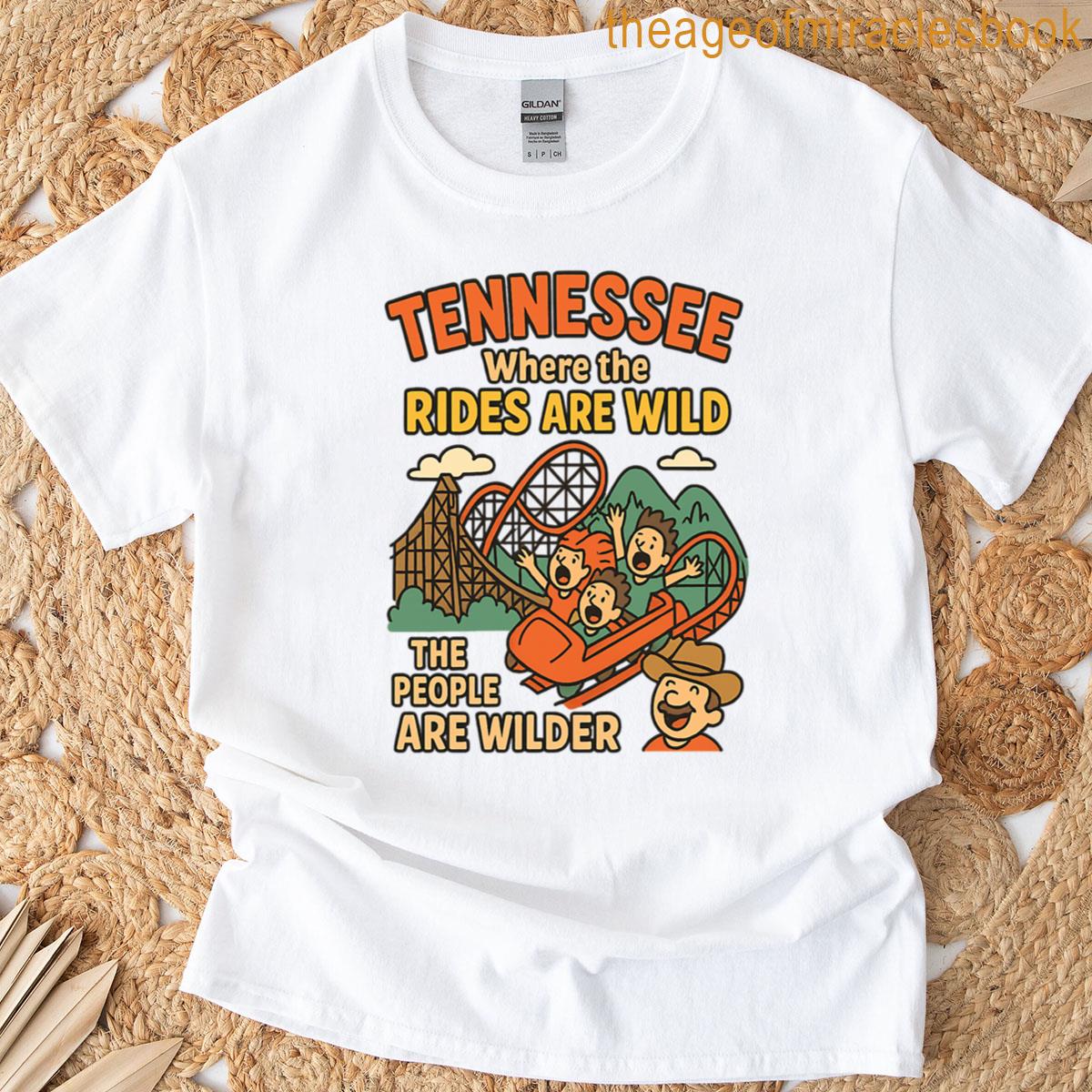 Vintage Tennessee Roller Coaster Fun Boxy T-shirt