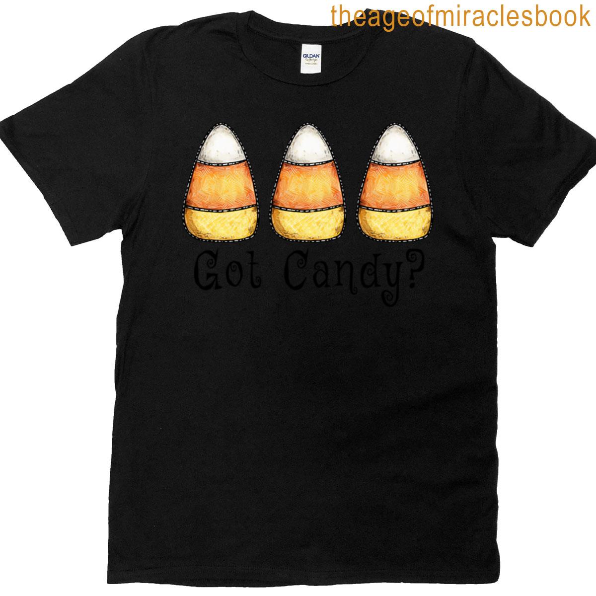 Candy Corn Light Colored T-shirt