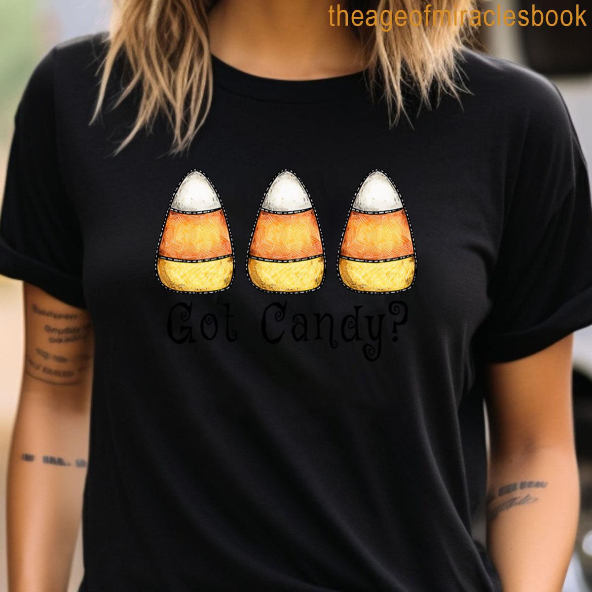 Candy Corn Light Colored T-shirt - Image 3