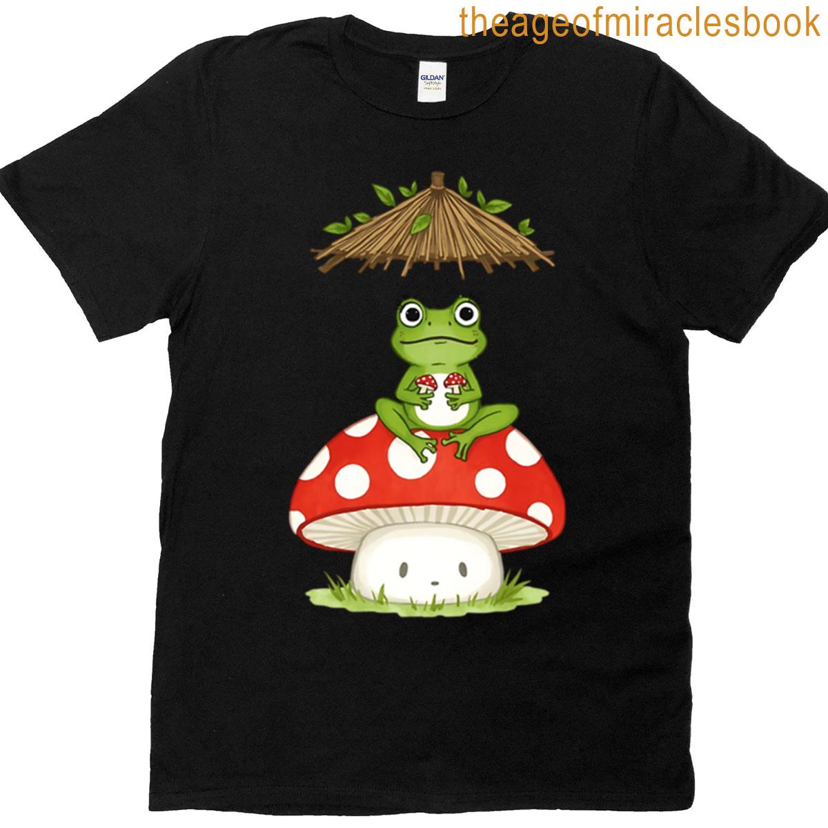 Dessert With The Cute Frog T-shirt