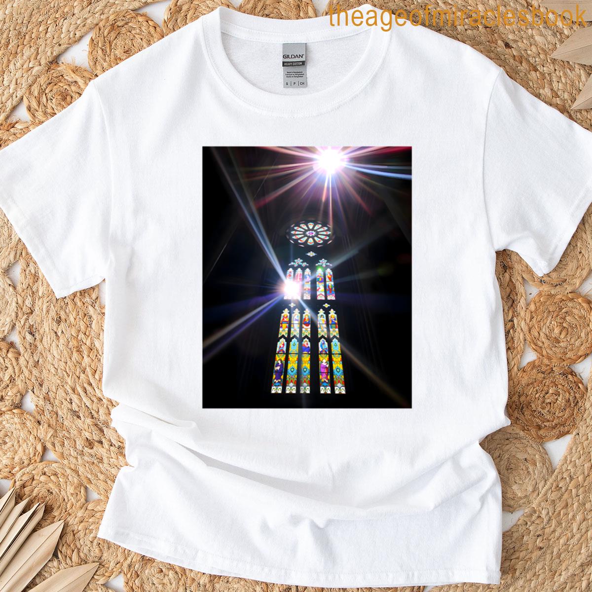 Lens Flare Stained Glass T-shirt