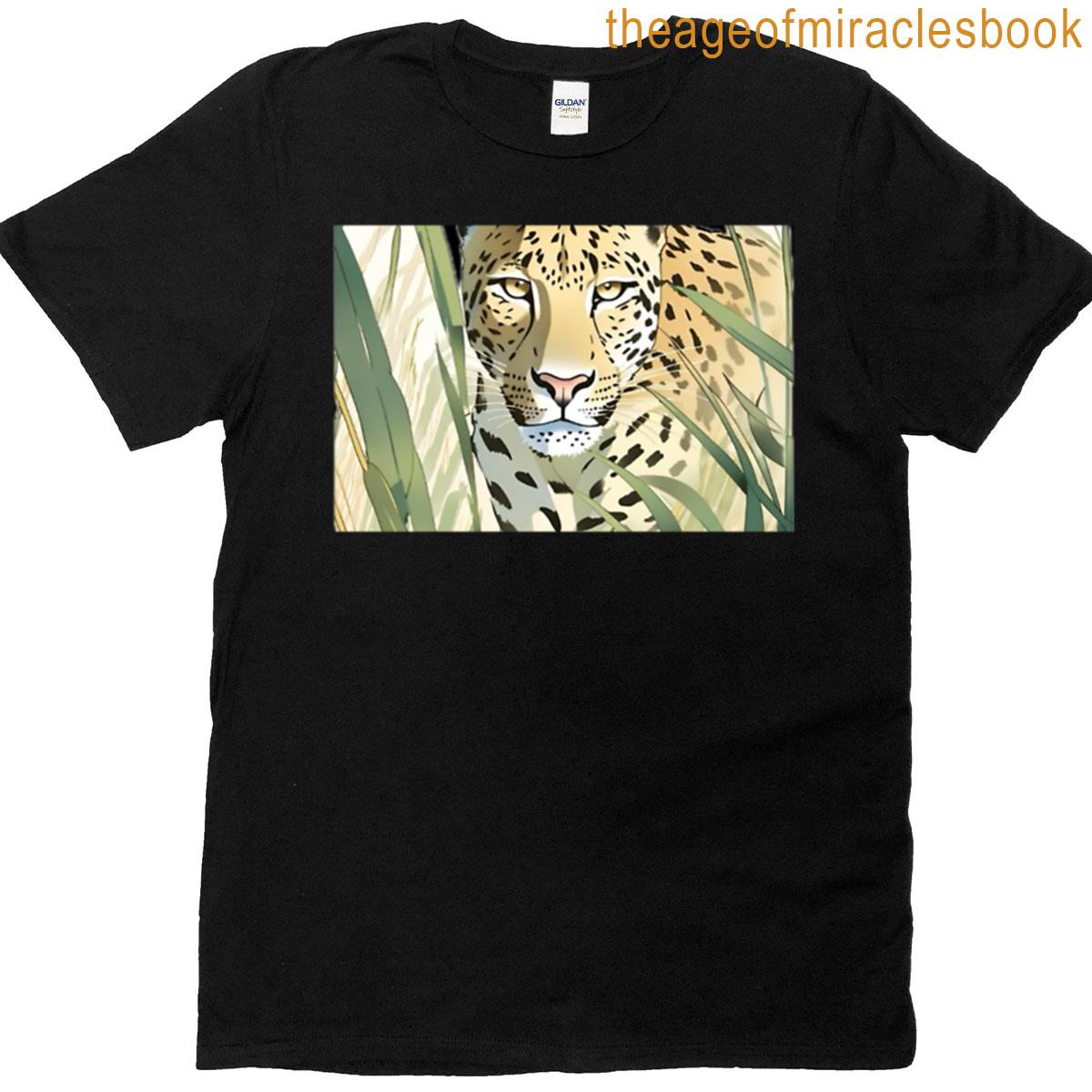 Leopard Cub With Baby Eyes T-shirt