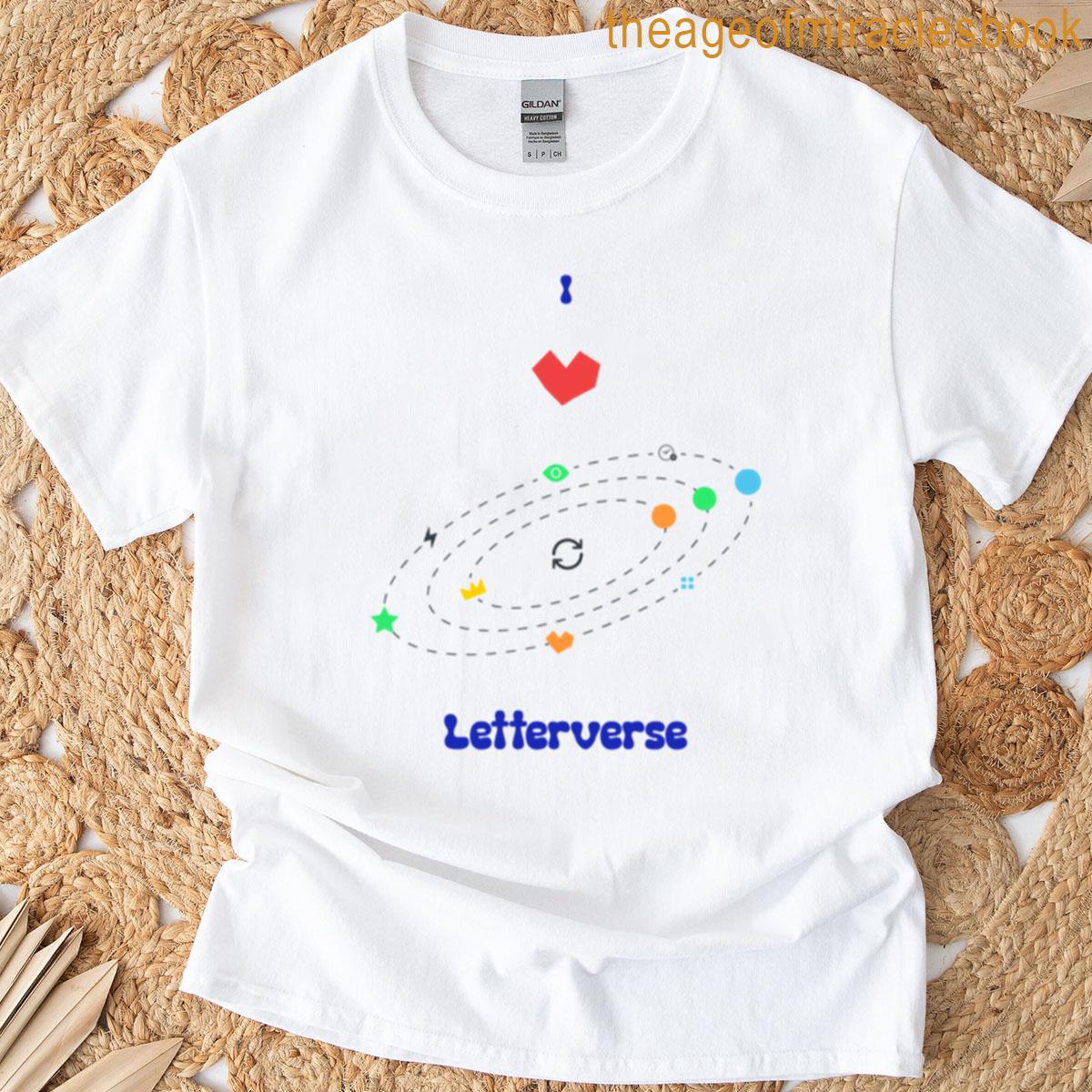 Letterboxd Solar System T-shirt