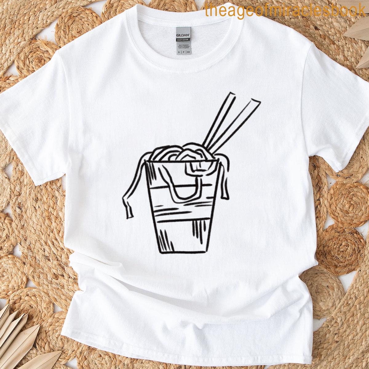 Midnight Noodles -takeout Sketch T-shirt