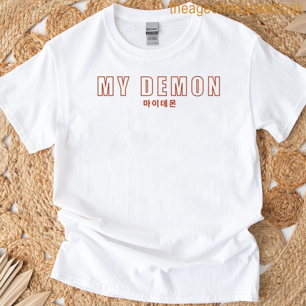 My Demon Title Print T-shirt