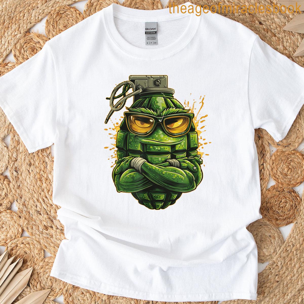Nice Cartoon Grenade Bomb Costume T-shirt