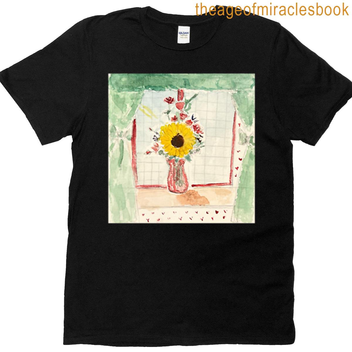 Sunflower In A Vase T-shirt