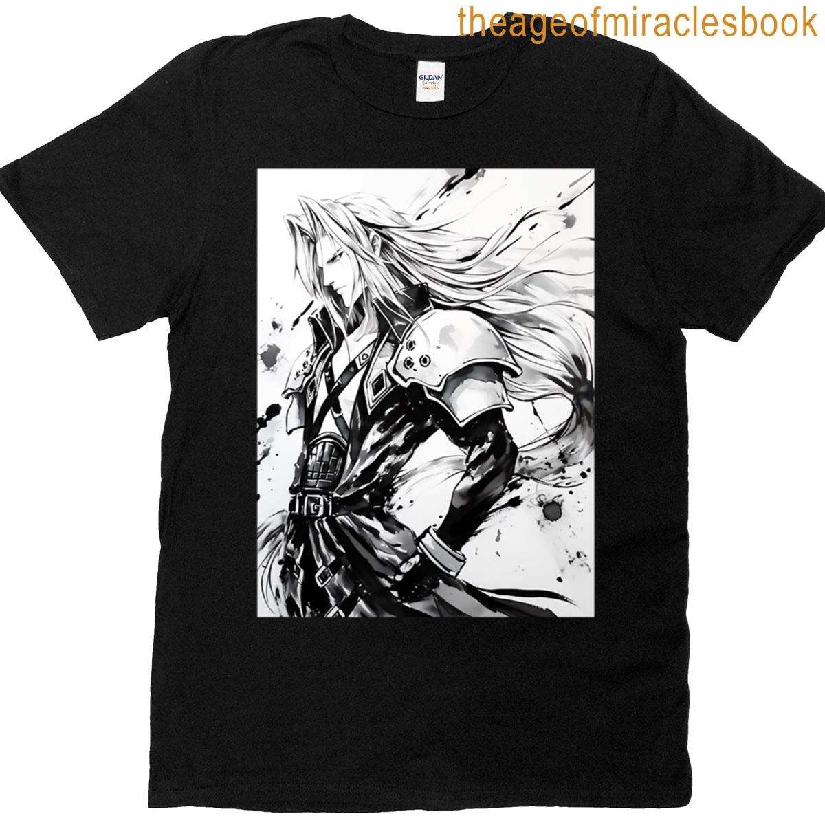 Watercolor Sephiroth T-shirt