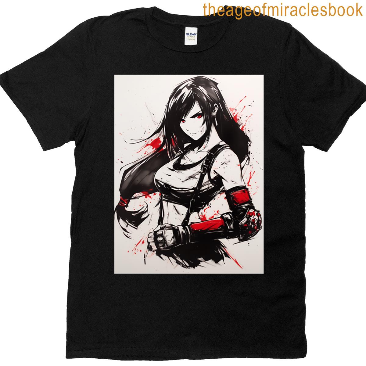 Watercolor Tifa T-shirt