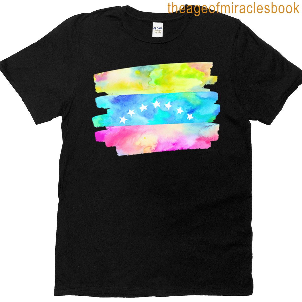 Watercolor Venezuela Flag T-shirt